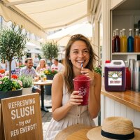 Rainbow Slush Sirup Red Energy 5L 1:5 AZO frei ohne Glyzerin Konzentrat