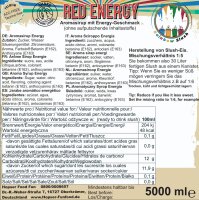Rainbow Slush Sirup Red Energy Geschmack 5L 1:5 AZO & glyzerinfrei