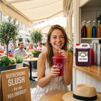 Rainbow Slush Sirup Red Energy Geschmack 5L 1:5 AZO & glyzerinfrei