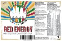 Rainbow Slush Sirup Red Energy 1L 1:5 AZO frei ohne...