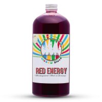 Rainbow Slush Sirup Red Energy Geschmack 1L 1:5 AZO & glyzerinfrei