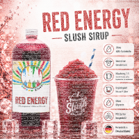 Rainbow Slush Sirup Red Energy Geschmack 1L 1:5 AZO &...