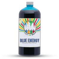 Rainbow Slush Sirup 1L AZO FREI | Blue Energy | Konzentrat für Slushy Maker Eis Slushmaschinen Eismaschinen Getränke 1:5