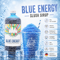 Rainbow Slush Sirup Blue Energy 1L 1:5 AZO frei ohne...