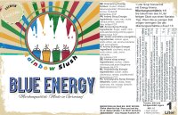 Rainbow Slush Sirup Blue Energy 1L 1:5 AZO frei ohne Glyzerin Konzentrat