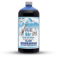 Ice Bär Slush Sirup Blaue Himbeer Geschmack 1L 1:5 AZO & glyzerinfrei