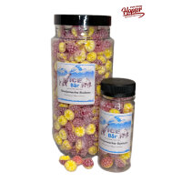 Himbeer-Vanille Handgemachte Himbeerform Bonbons – Fruchtige Himbeere trifft auf cremige Vanille
