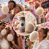 Aroma Zuckerwattezucker Cola Geschmack braun AZO-frei 230 g Flasche