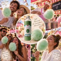 Aroma Zuckerwattezucker Apfel Geschmack grün 230 g Flasche