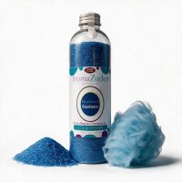 Aroma Zuckerwattezucker Blaubeere Geschmack blau AZO-frei...