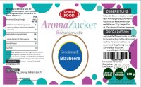 Aroma Zuckerwattezucker Blaubeere Geschmack AZO frei 230...