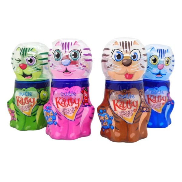 Cutie Katty Licker Lollipop & Pulver 35 g