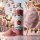 Aroma Zuckerwattezucker Erdbeere Geschmack rot 230 g Flasche