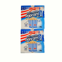 Snackline 2 x100g Microwellen Popcorn Salzig  mit...