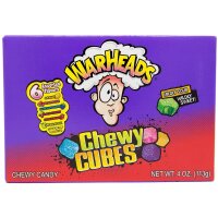Warheads Cubes Sour Fruity Chewy Theaterbox 113g USA MHD...