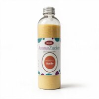 Aroma Zuckerwattezucker Vanille Geschmack gelb 230 g Flasche