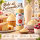 Aroma Zuckerwattezucker Vanille Geschmack gelb 230 g Flasche