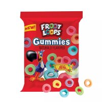 Kelloggs Froot Loops Gummies 113g – Der fruchtige Fruchtgummi Snack für Müsli-Fans!