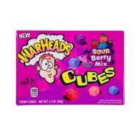 Warheads Cubes Sour Berry Mix 99g Theaterbox USA