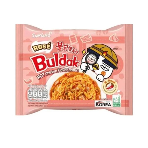 Samyang Buldak Rose 140 g Hot Chicken Flavor Ramen