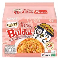 Samyang Buldak Ros&eacute; Hot Chicken Flavor Ramen 140g