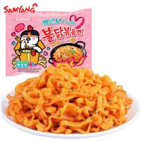 Samyang Carbonara Ramen Buldak Hot Chicken – koreanische Instant Nudeln, scharf & cremig, 130 g