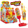 Display Komplett Johny Bee Squeeze Hot Dog Lollipop & Gel 12 Stück– Süßer Spaß in Ketchup- oder Senf-Optik!