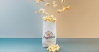 Popcorntüte „Mit Liebe selbst gemacht“ Papier 100 Stück 1 Liter