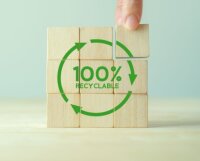 Popcorntüte „Mit Liebe selbst gemacht“ Papier 100 Stück 1 Liter