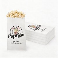 Popcorntüte „Mit Liebe selbst gemacht“ Papier 100 Stück 1 Liter