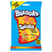 Bazooka Splashz Fruit Fiesta 120 g – Kaubonbons mit...