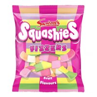 Swizzels Squashies Fizzers Fruit Flavours 120g im Beutel