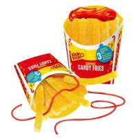 Look-O-Look Candy Fries – Fruchtgummi-Pommes 115 g