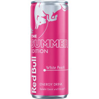 Red Bull Summer Edition 2025 – White Peach 250 ml NEU