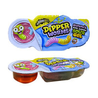 Display Komplett Johny Bee Dipper Worms Würmer 12...