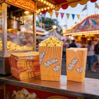Warmhaltetüte Popcorn 100 Stück 1 Liter