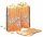 Popcorn Warmhaltetüte 75 g 1,3 Liter 10,5 x 6 x 20,5 cm, 2-lagig weiß/gelb/rot (100)
