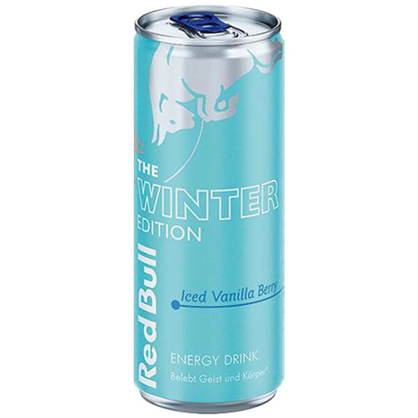 Red Bull Energy Drink Winter Edition 2024 Iced Vanilla Berry