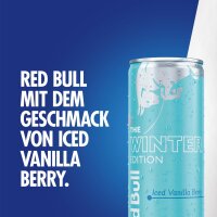 Red Bull Energy Drink Ice Edition Iced Vanilla Berry 250 ml