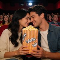 Warmhaltetüte Popcorn 100 Stück 4,3 Liter