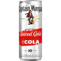 Captain Morgan Original Spiced Gold & Cola 250 ml 10...