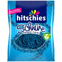 Hitschies Schnüre Blau 125 g – Fruchtige...