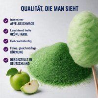 Aroma Zuckerwattezucker Apfel Geschmack 1 kg Beutel