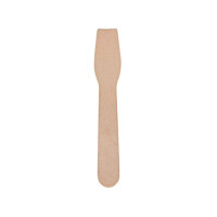 Holz-Eisspatel, 9,6 cm 10000 Stück