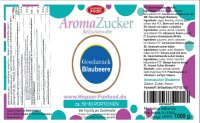 Aroma Zuckerwattezucker Blaubeere Geschmack AZO frei 1 kg...