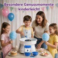 Aroma Zuckerwattezucker Blaubeere Geschmack AZO frei 1 kg Beutel