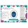 Aroma Zuckerwattezucker Blaubeere Geschmack AZO frei 1 kg Beutel