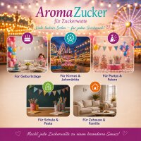 Aroma Zuckerwattezucker Cola Geschmack AZO frei 1 kg Beutel