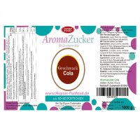 Aroma Zuckerwattezucker Cola Geschmack AZO frei 1 kg Beutel