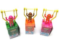 Display Komplett Swinging Monkey 12 Stück – Der süße Spielspaß zum Naschen!